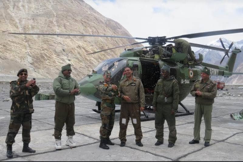 The official further added that new parts for the repairs were brought from the base camp at Leh and repairs were carried out by trained and dedicated technicians. (Image: MoD)