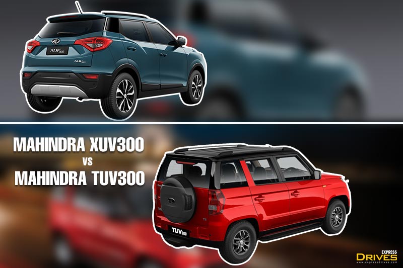 Mahindra XUV300 will come based on the Ssangyong Tivoli which means that it will be underpinned by a monocoque frame. On the other hand, the TUV300 is based on a ladder frame. While the ladder frame offers benefits in off-roading, it is not good for offering comfortable city rides compared to the monocoque frame.