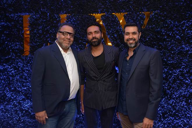 From left - Jay Makhijani, Akash Sheth (MD , Luxury Lifestyle Weekend) and Romil (A Club).
