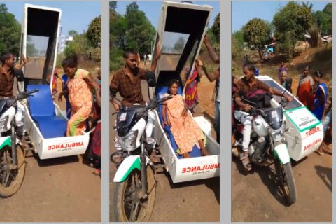 Video: Ambulance on a motorcycle! How this vehicle can save lives in rural India