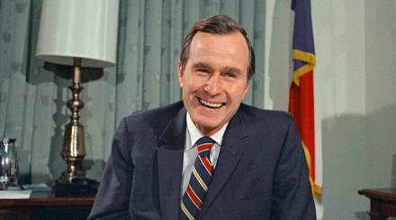 President George HW Bush