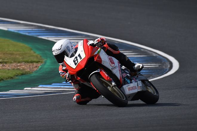 Honda racing india asia road racing champioship anish