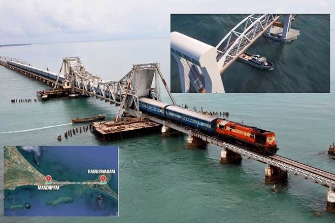 New Pamban bridge to be constructed by Indian Railways New Pamban bridge to be constructed by Indian Railways