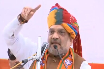 People in the Congress see politics in surgical strikes and they stand in support of intruders in the country, he charged. (Twitter: BJP)
