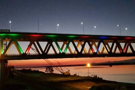 Bogibeel bridge to be inaugurated by PM Narendra Modi on December 25. Bogibeel bridge to be inaugurated by PM Narendra Modi on December 25.