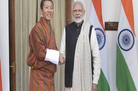 Neighbourhood first, India bhutan ties, narendra modi, Lotay Tshering, Sushma Swaraj, india bhutan hydro-power projects