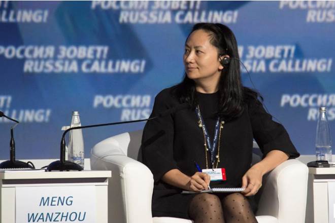 The executive is also the daughter of the founder of Huawei. 