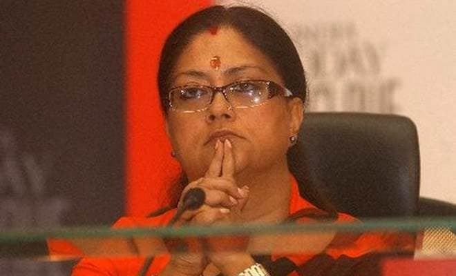 Rajasthan Assembly election results, Vasundhara Raje, Rajasthan cm, BJP, Rajasthan Assembly elections Rajasthan Assembly election results, Vasundhara Raje, Rajasthan cm, BJP, Rajasthan Assembly elections