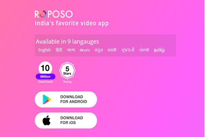 Tiger Global and Bertelsmann, video app Roposo, video creation, Short video platform Roposo Tiger Global and Bertelsmann, video app Roposo, video creation, Short video platform Roposo