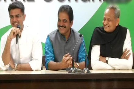 Rahul Gandhi picked Ashok Gehlot as Chief Minister and Sachin Pilot to be Deputy CM. 
