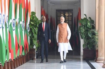The announcement was made at the end of bilateral talks between the leaders of the two countries. (File photo: MEA)