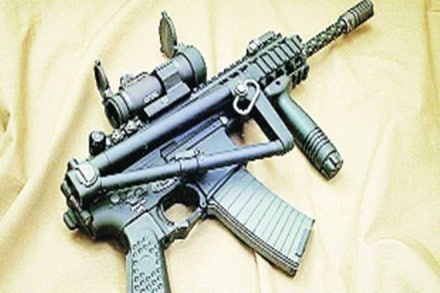 The delay in the 93,895 CQBs was due to the series of complaints against Caracal of the UAE which was shortlisted as the lowest bidder for the deal. The delay in the 93,895 CQBs was due to the series of complaints against Caracal of the UAE which was shortlisted as the lowest bidder for the deal.