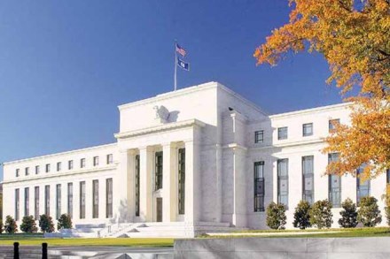 US stocks had been up sharply before the Fed's announcement