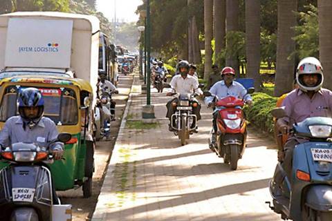 Riding on footpath will now land you in trouble: Traffic Police cautions offenders