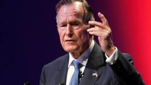 Air Force One, George H W Bush, George H W Bush death, George H W Bush casket, George H W Bush funeral, state funeral, Donald Trump, G20 summit, Boeing 747, Boeing 747 plane, world news