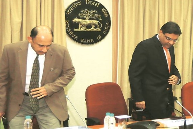 RBI governor Urjit Patel and his deputy Viral Acharya (Express file photo) RBI governor Urjit Patel and his deputy Viral Acharya (Express file photo)