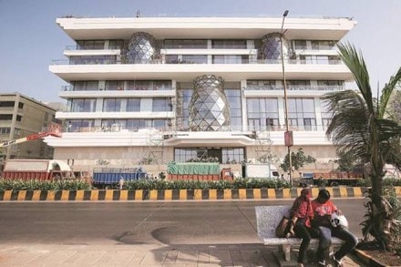 Gulita, the marital home of Isha Ambani, in Mumbai. (Reuters)