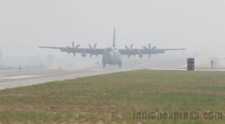While 179 students were airlifted from Srinagar to Jammu, 180 civilians struck in Jammu were airlifted to Srinagar on Friday, the spokesman said. (Image: Representational Image/Reuters) While 179 students were airlifted from Srinagar to Jammu, 180 civilians struck in Jammu were airlifted to Srinagar on Friday, the spokesman said. (Image: Representational Image/Reuters)