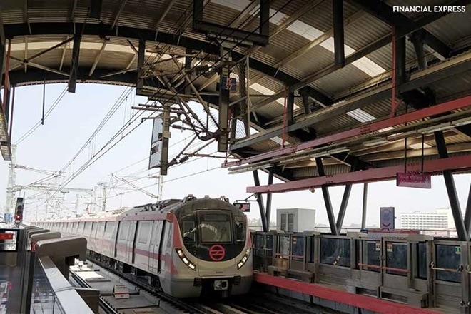 pink line