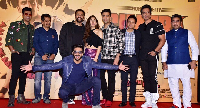 Simmba got affected by new releases, but still has an outside chance of nearing Rs 250 crore if it maintains the rhythm.(Source: Rohit Shetty Facebook)