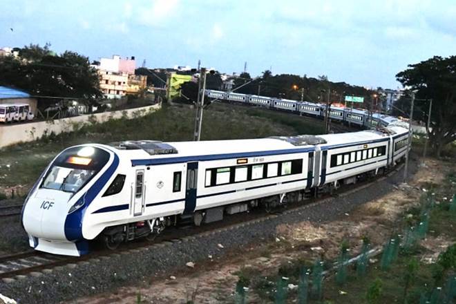 Less Train Tracks Train 18 gets clearance! Indian Railways engine-less 180 kmph train ...