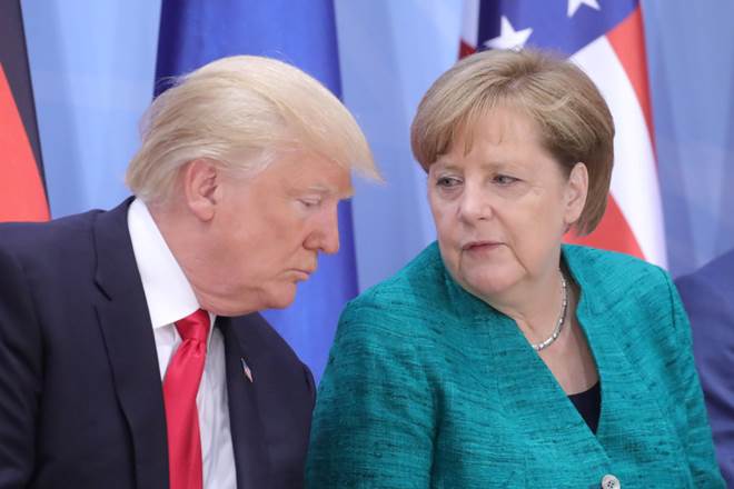 Donald Trump, Angela Merkel, G20 summit, trade, security issues, NATO alliance, world news