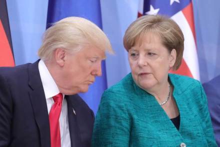 Donald Trump, Angela Merkel, G20 summit, trade, security issues, NATO alliance, world news