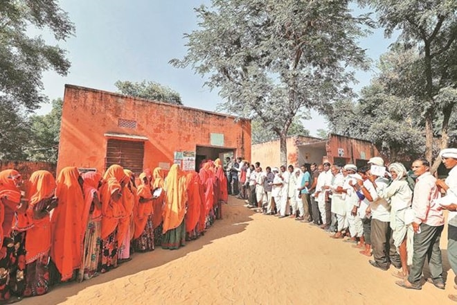 Three of the four polls predicted that in Madhya Pradesh Congress would emerge as the single largest party. Two polls gave it a clear majority. 

