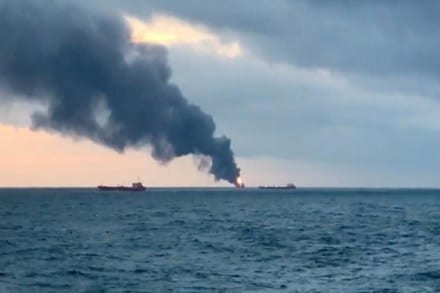 One of the ships, the Candy, had a 17-member crew, including nine Turkish citizens and eight Indian nationals. (Reuters)
