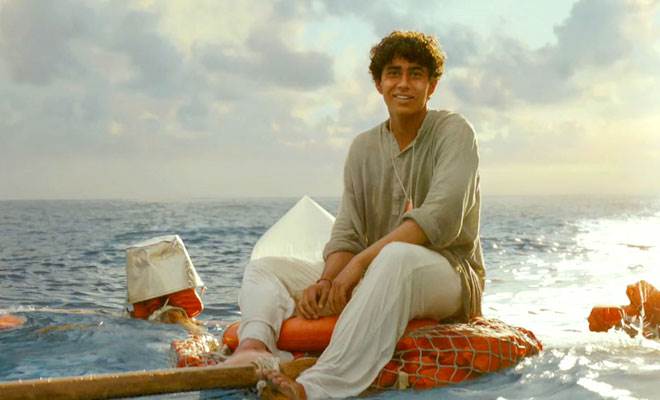 "The Life of Pi" is about what happened after the tragic sinking of a cargo ship, as a solitary lifeboat remains bobbing on the wild, blue Pacific Ocean. (Express Archive)