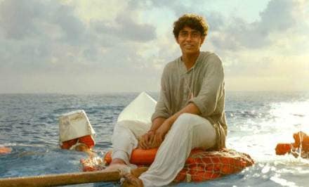 "The Life of Pi" is about what happened after the tragic sinking of a cargo ship, as a solitary lifeboat remains bobbing on the wild, blue Pacific Ocean. (Express Archive)