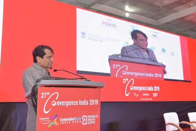 India poised to take advantage of new age technological advancements, says Suresh Prabhu (Twitter image)