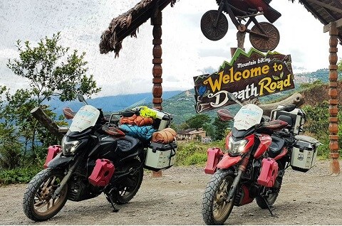 First Indian bike to conquer Antarctica, the Bajaj Dominar 400