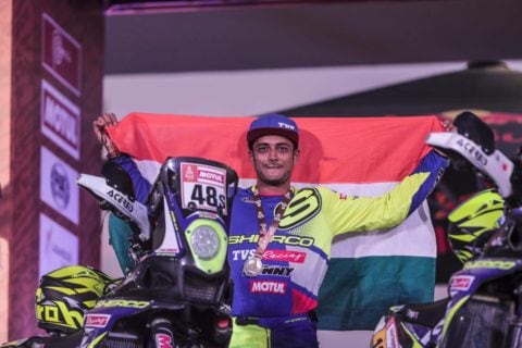 2019 Dakar Rally Results: TVS’ Aravind KP become second Indian to finish the rally!