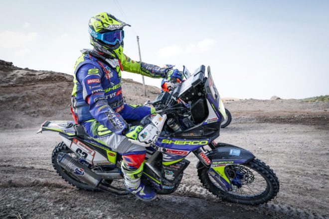 Dakar 2019 Stage 5 Report: Santolino finishes the day in 3rd place, Hero’s Santosh crashes out!