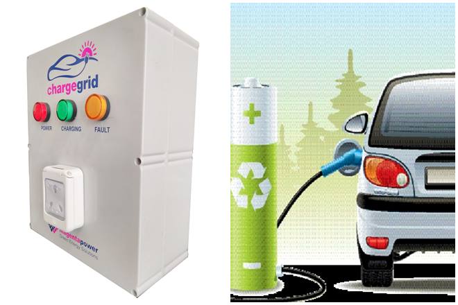 ChargeGrid Pro Charger magenta power