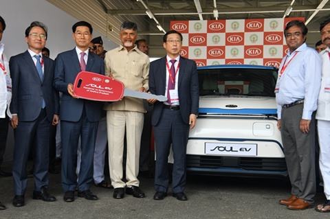 Kia Soul EV handed over to Andhra Pradesh Government: 450 km range and more