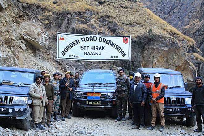 BRO, Kailash Mansarovar Yatra route, Project Hirak, Uttarakhand, Lakhanpur, Najang BRO, Kailash Mansarovar Yatra route, Project Hirak, Uttarakhand, Lakhanpur, Najang
