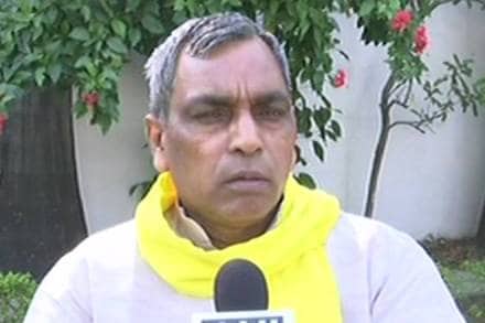 Suheldev Bharatiya Samaj Party leader Om Prakash Rajbhar (File photo)