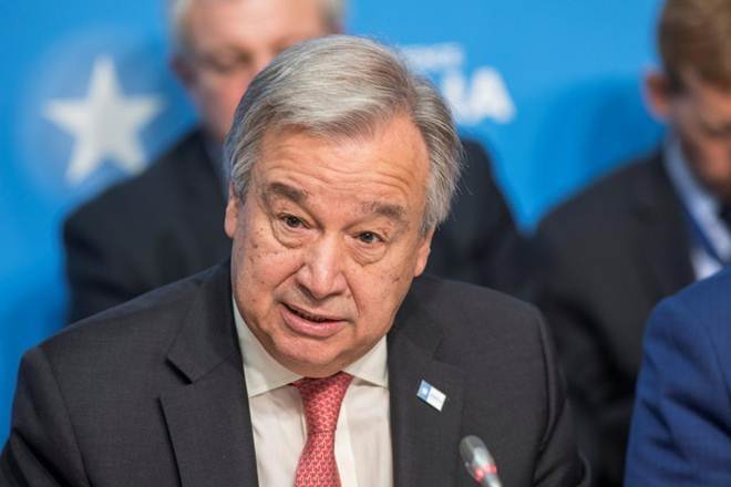 UN chief Antonio Guterres