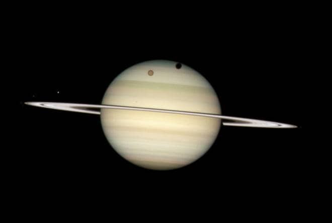 The sixth planet from the Sun formed about 4.5 billion years ago, along with the rest of the planets in our solar system, and spent the bulk of its existence without the characteristic rings it is known for today. (Representational photo: Reuters))