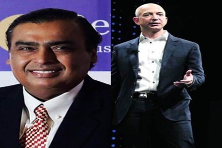 Reliance vs Amazon, RIL, Amazon Inc, Reliance in ecommerce, Mukesh ambani ecommerce, Ambani RIL share price, Amazon deals, jeff bezos, mukesh ambani. jeff bezos divorce, amazon, amazon sale, reliance, jio offers, jio news, jio today
