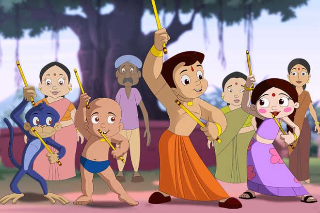 chhota bheem, chhota bheem app, pm narendra modi, narendra modi