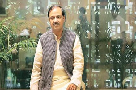  Sharma said, "Our Prime Minister has not taken leave even for one day during his four-and-a-half-year tenure.