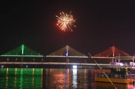 The cable-stayed bridge, which is 5.1 km long, four-lane, will be beneficial for the people of Goa as well as for the tourists coming to the state as it will ease traffic congestion.