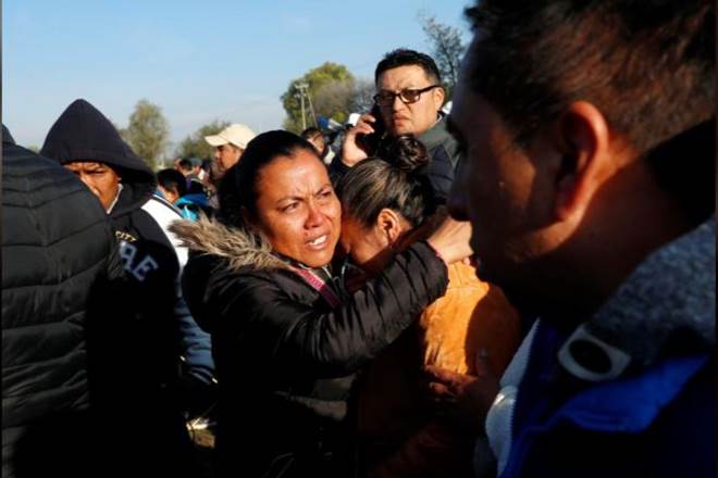 The tragedy came just three weeks after President Andres Manuel Lopez Obrador launched an offensive against fuel theft gangs that have drilled dangerous, illegal taps into pipelines an astounding 12,581 times in the first 10 months of 2018, an average of about 42 per day. (Reuters photo)