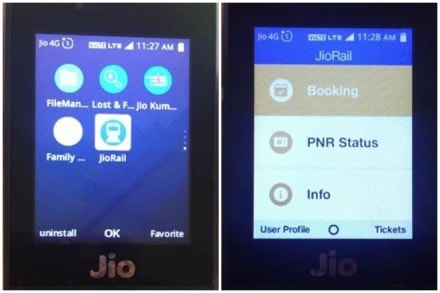 Reliance Jio has introduced an all-new mobile application for all JioPhone and JioPhone 2 users called the 'Jio Rail App'