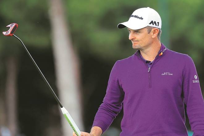 Golfer Justin Rose 