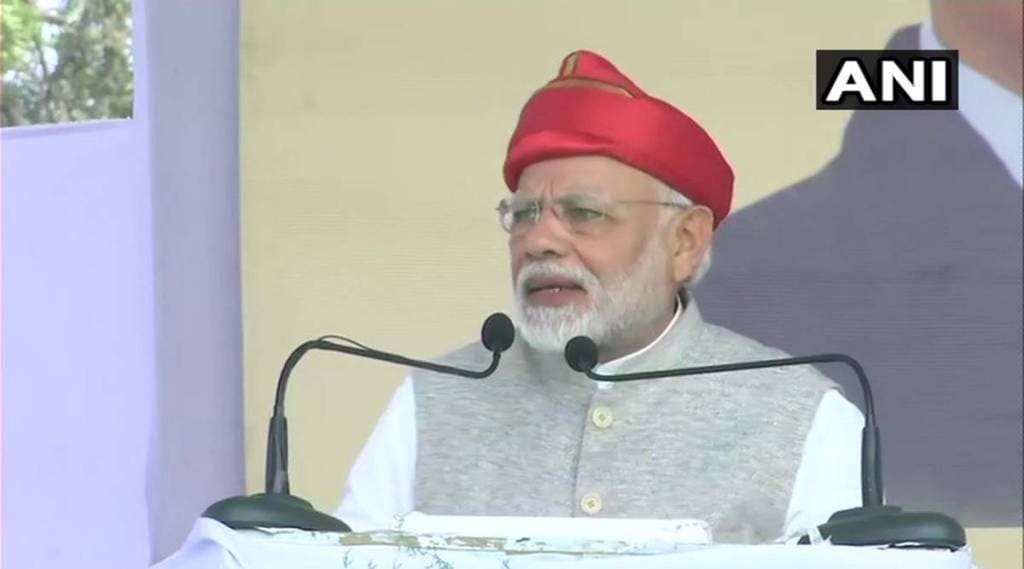 The country's ranking has jumped 75 places in the World Bank's ease of doing business rankings, Modi said. India is now ranked 77th in the list. (ANI)