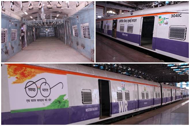 The muck special train has been introduced by the railways to transport garbage collected from the railway tracks. The muck special train has been introduced by the railways to transport garbage collected from the railway tracks.